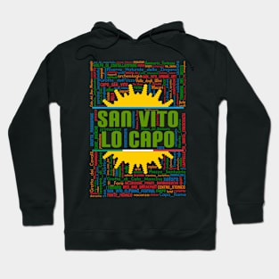 Wordart: San Vito Lo Capo Hoodie